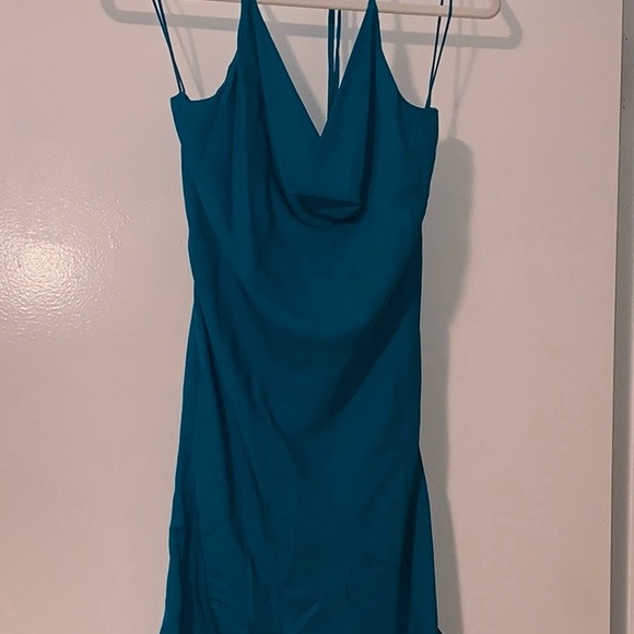 NWT Haute Hippie Turquoise dress - Picture 1 of 5
